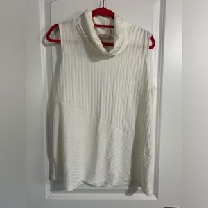 LOFT cowl neck sleeveless top